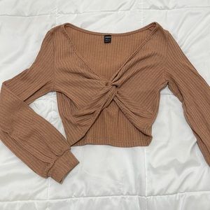 Brown top